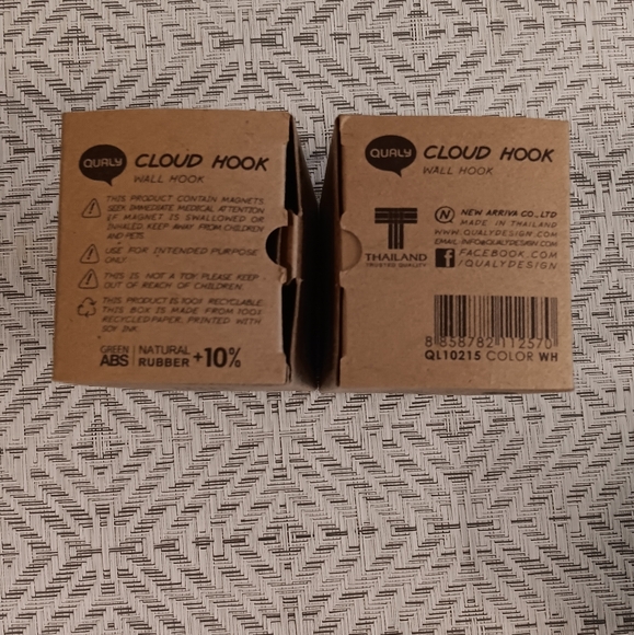 2 Cloud Shaped Hook & Cloud Mirror - Picture 3 of 8